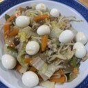 野菜の甘みが美味しい八宝菜